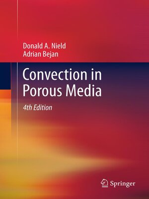 cover image of Convection in Porous Media